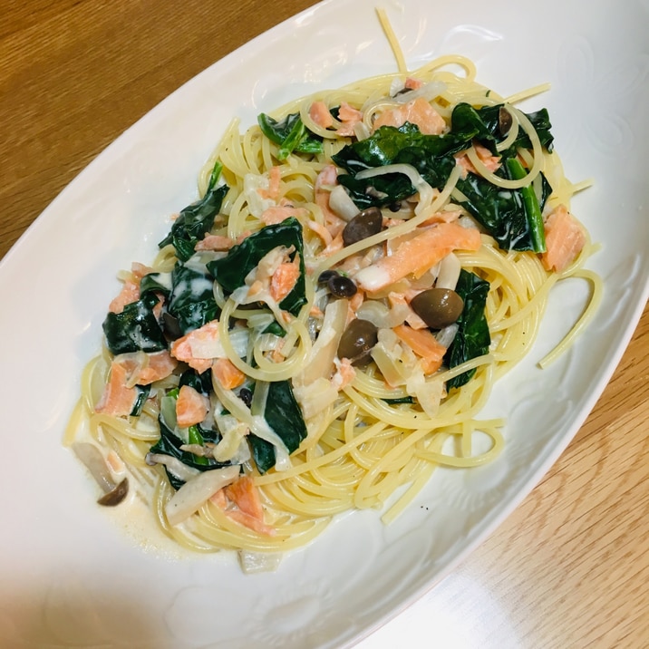 スモークサーモンのクリームパスタ レシピ 作り方 By Hr0715 楽天レシピ